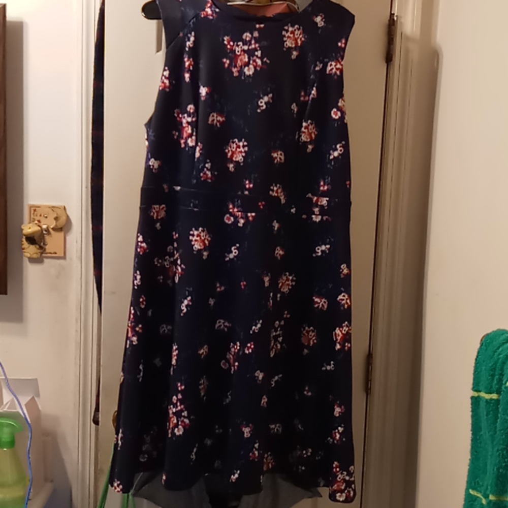 Dress blue floral dress